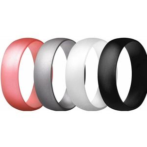 Silicone Wedding Rings For Women - MERMAID COMBO SET OF 4